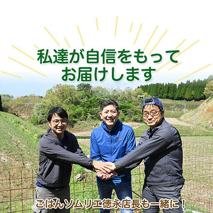 白米 竹粉式循環農法米 大地のめざめ （熊本県産 ヒノヒカリ） 6kg 2kg×3袋 農薬・化学肥料不使用 令和7年産