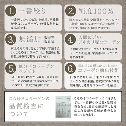 タマチャンショップ 美粉屋 こなゆき＆マリンコラーゲン 体験セット 100g×2袋