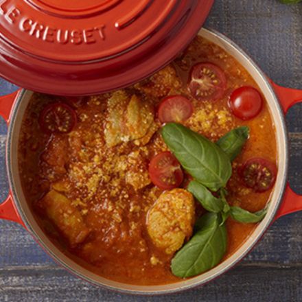 ル・クルーゼ New Core シグニチャー ココット・ロンド 20cm (BM) チェリーレッド 21177200600430