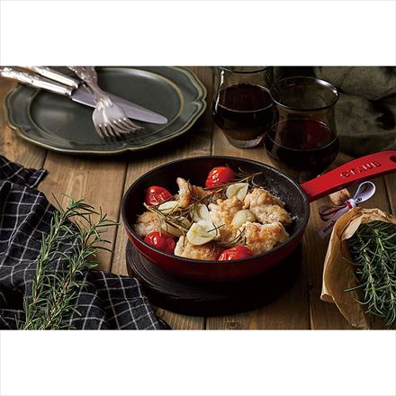 staub ストウブ キャスト スキレット 16cm グレー 40501-145 フライパン ホーロー 鋳物 鉄 IH対応