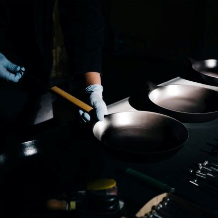 Vermicular バーミキュラ フライパン 26cm ハンドル材:ウォールナット FP26-WN