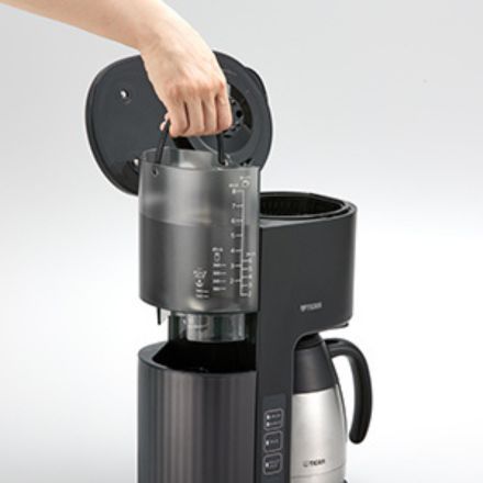 TIGER タイガー コーヒーメーカー アイボリーブラック ACE-V081KI