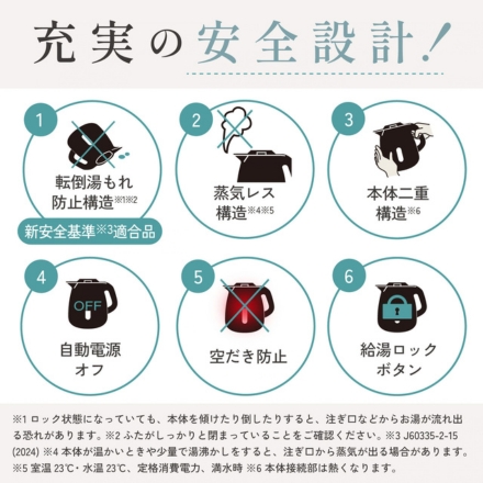 象印マホービン 電気ケトル 0.8L エクリュ CK-JA08-WZ