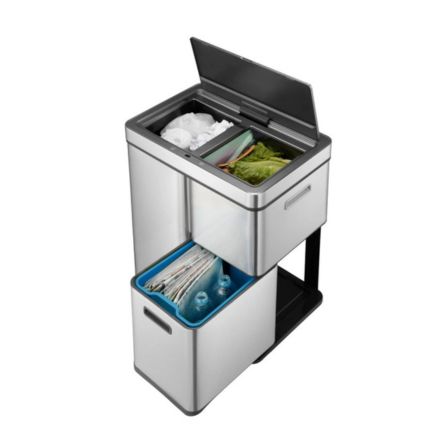 EKO MIRAGE PLUS センサーリサイクラー (35L+15L+15L) シルバー EK9338MT