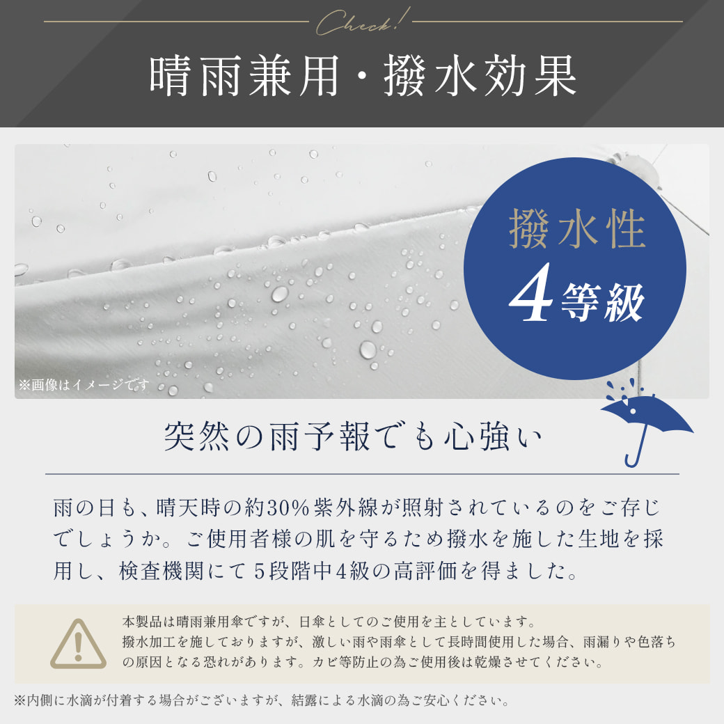 【遮熱効果最高レベル S65+】【UPF50+】CooList（クーリスト）高遮熱傘 縁取りラメ 2WAY折りたたみショート傘 親骨55cm 晴雨兼用 日傘 雨傘 遮光率100％ 遮蔽率100％ 完全遮光 撥水加工4級 紫外線カット UVカット