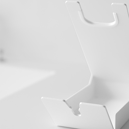 tower タワー 収納付きドライヤー&ヘアーアイロンスタンド ホワイト 1334