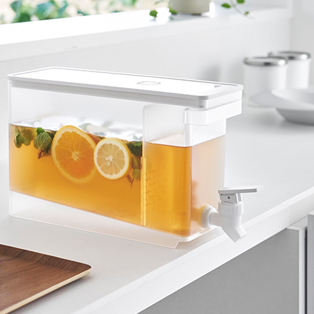 tower タワー 冷蔵庫ドリンクサーバー 2.8L ホワイト 1582