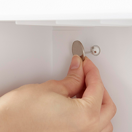 tower タワー 石こうボード 壁対応トレー付きペーパータオルディスペンサー ホワイト 2003