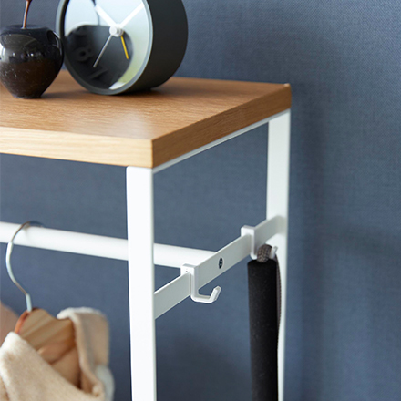 tower タワー ペットコートハンガーラック ホワイト 2119