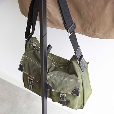 LINE ライン スリムコートハンガー ブラック 2768