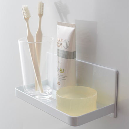 tower タワー マグネットバスルームラック ホワイト 3269