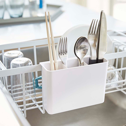 tower タワー 伸縮水切りワイヤーバスケット ホワイト 3492