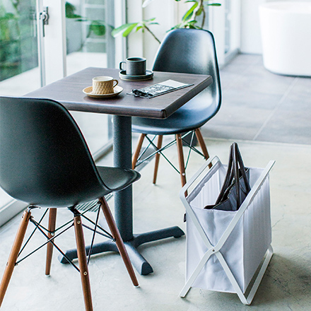 tower タワー 手荷物収納ボックス ホワイト 3544