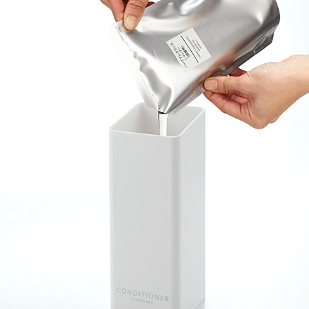 tower タワー マグネットツーウェイディスペンサー コンディショナー ホワイト 4260