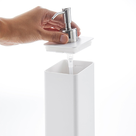 tower タワー マグネットツーウェイディスペンサー ボディソープ ホワイト 4262