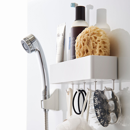 tower タワー マグネットストレージラック ホワイト 4846