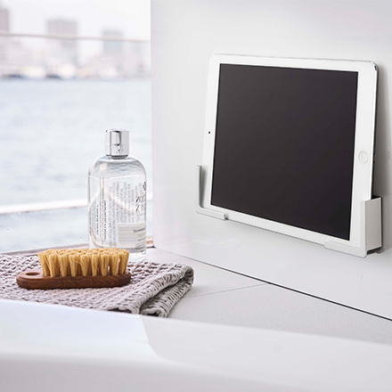 tower タワー マグネットバスルームタブレットホルダー ホワイト 4981