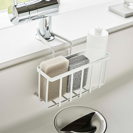 tower タワー 蛇口にかける収納ホルダー ホワイト 5639