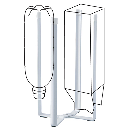 tower タワー キッチンエコシリーズ キッチンエコスタンド ホワイト 6784