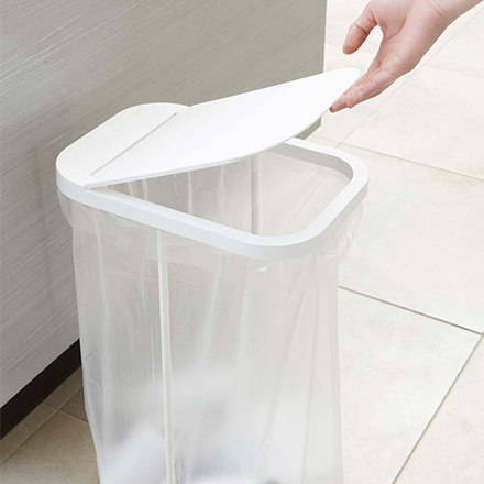 LUCE ルーチェ 分別ゴミ袋ホルダー ホワイト 7552