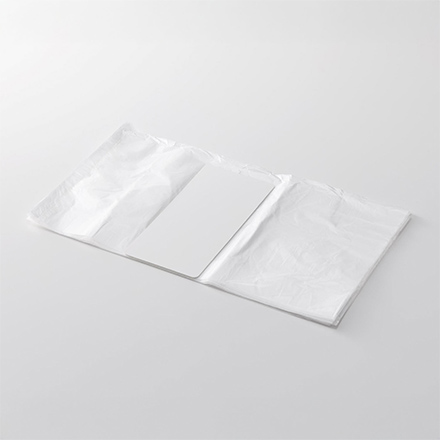 tower タワー 戸棚下ポリ袋収納ホルダー スリム S ホワイト 10248