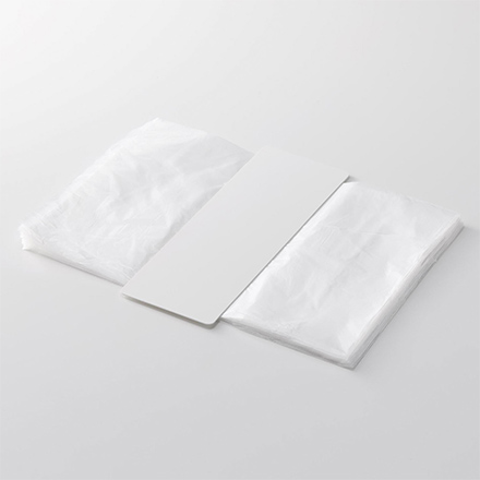 tower タワー 戸棚下ポリ袋収納ホルダー スリム M ホワイト 10250