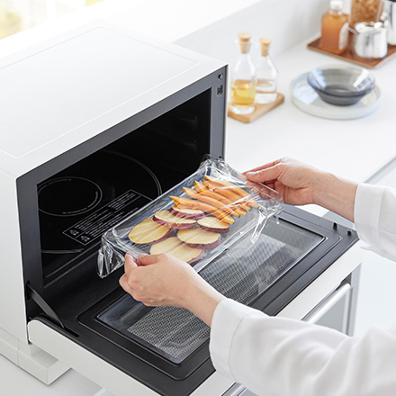 tower タワー 電子レンジ対応連結できる洗いやすい下ごしらえ調理トレー 浅型 2個組 クリア 10336