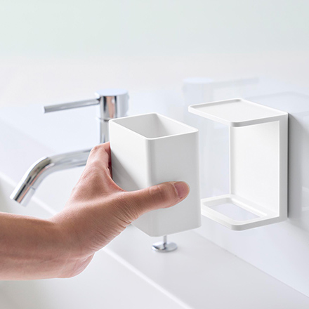 tower タワー フィルムフック マウスピース収納ラック ホワイト 10723