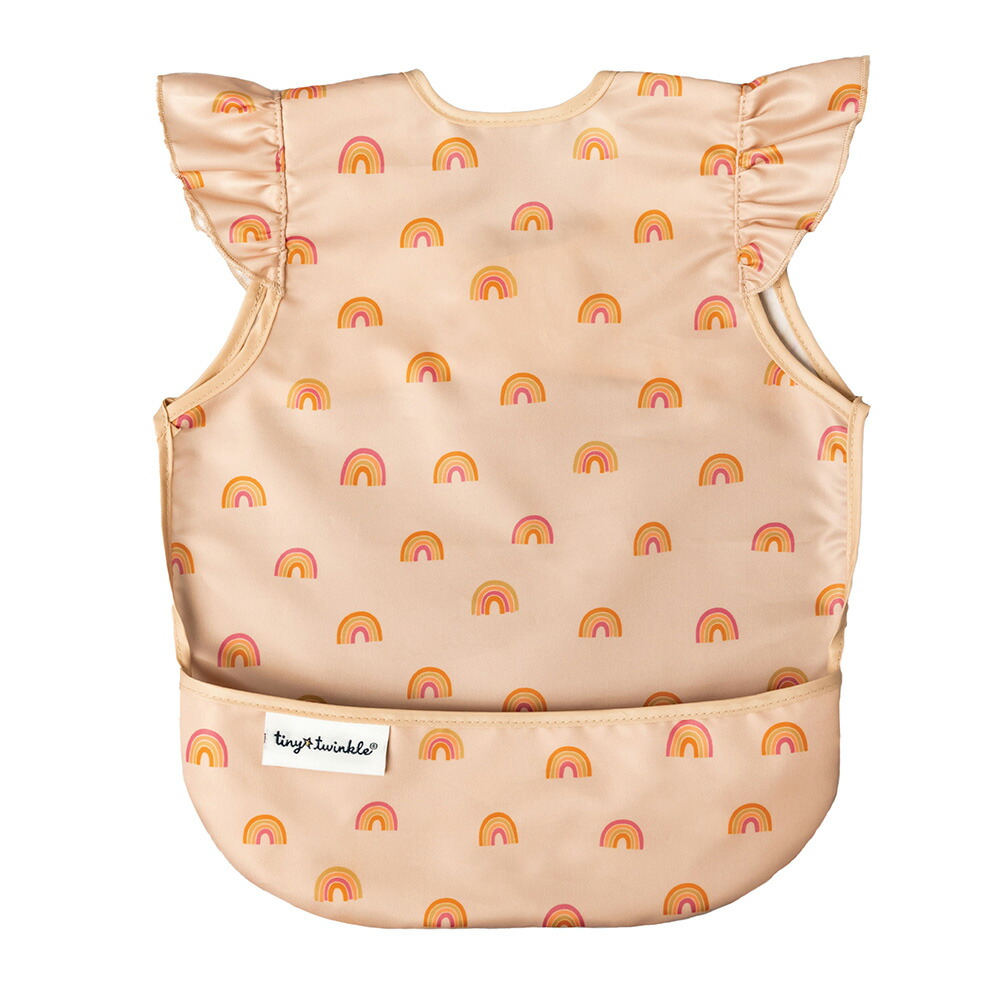 TINYTWINKLE タイニートゥインクル お食事エプロン エプロンビブ 軽量 コンパクト ロングタイプ 立体ポケット サイズ調節 防水加工 洗濯機OK カウボーイ TT-AB-76