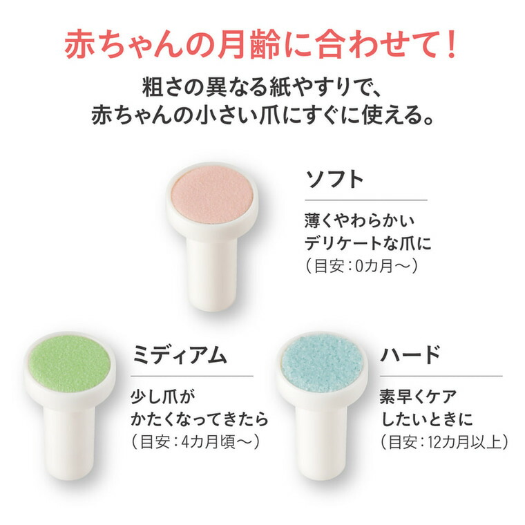 Combi コンビ 赤ちゃんとママのネイルケアセット N ベビーピンク（PI） LEDライト付