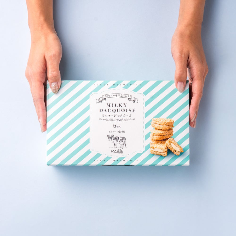 ミルキーダックワーズ 5個入 生クリーム専門店Milk ミルク ダックワーズ ミルキークリーム