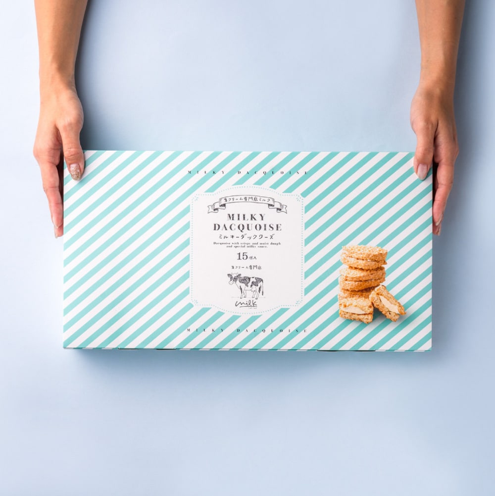 ミルキーダックワーズ 15個入 生クリーム専門店Milk ミルク ダックワーズ ミルキークリーム