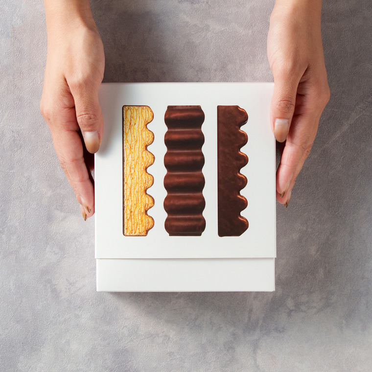 ユーハイム バウムバトン09 3個入 洋菓子 焼き菓子 個包装 バウムクーヘン