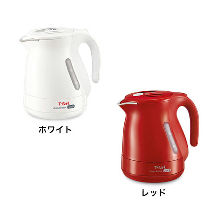 ティファール T-fal 電気ケトル ジャスティン プラス ロック レッド 1.0L KO4415JP