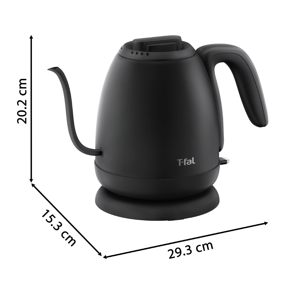 ティファール T-fal 電気ケトル カフェ ロック 0.8L KO9218JP