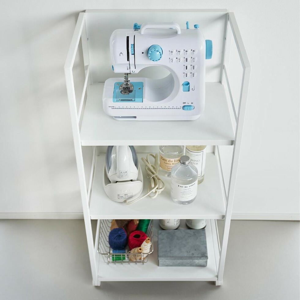 山崎実業 公式 tower 目隠しワゴン タワー L ブラック 1420