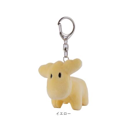 moz モズ ぬいぐるみチャーム イエロー