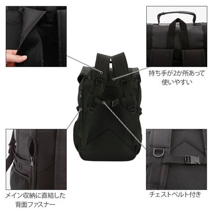 BODY WOLF ボディウルフ BW-8 カジュアルデイパック グレー迷彩