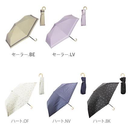Mini PU Coating Parasol クラシックフリル.BK