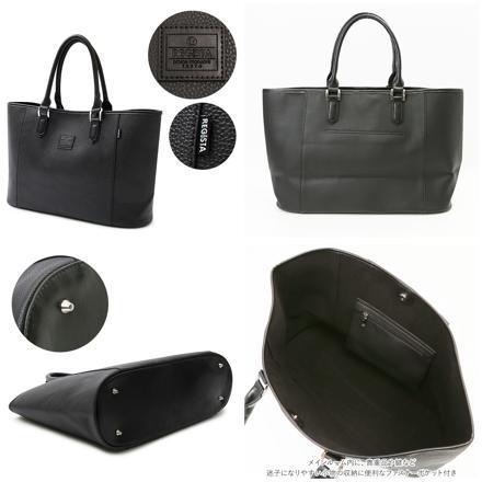 REGiSTA EMboSSeD Tote Bag バッグ BLACK-A