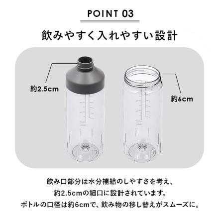 オーシャンビバレッジボトル 抗菌 710 ボトル グレー