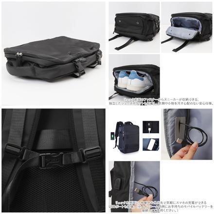 リュック 旅行カバン pmybag35 ブルー