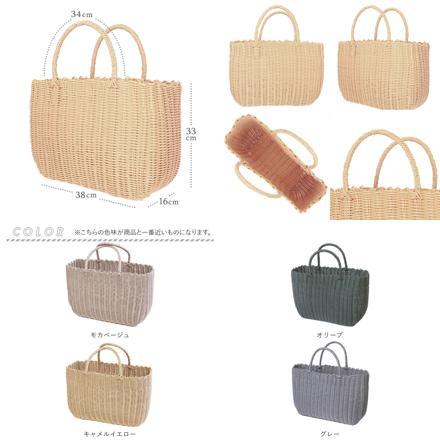 PPバッグ ジャンボサイズ モカベージュ