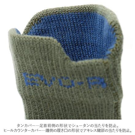 アールエル RｘL SOCKS RNS1003 EVO-FM ラウンド型ミドル丈 M(24-26cM) ブラック