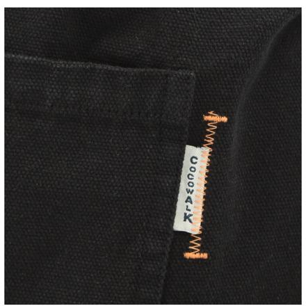 スリットギャルソンエプロン D.カーキ