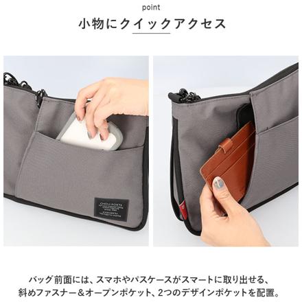 chou-porte SIMPLEX ショルダーバッグ ネイビー