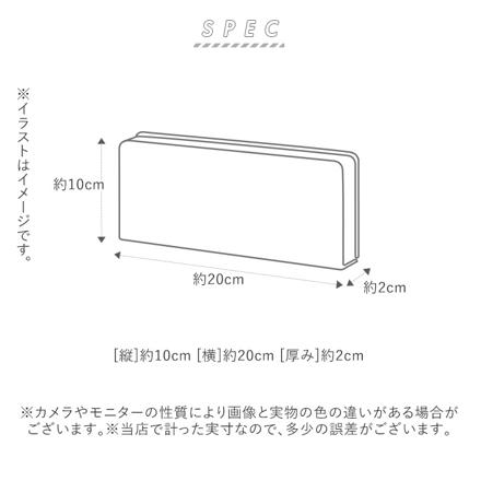 un Signet アンシグネ 55215 ドット柄ラウンド長財布 ブラック