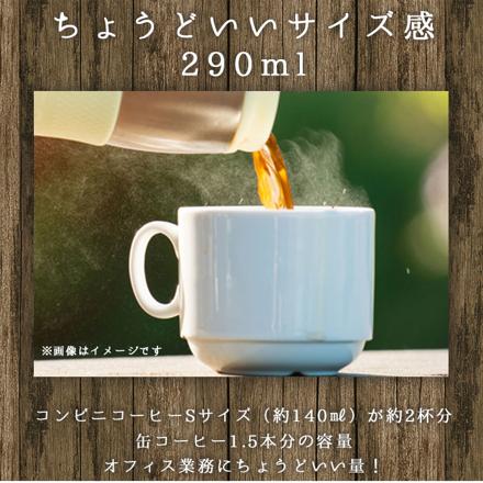 TUMBLER真空断熱携帯タンブラーTL290 ブラック