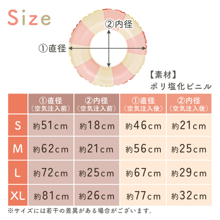 MILASIC 浮き輪 フロート 子供 大人 おしゃれ TN-PTSR-A-80 ソーダフロート Lサイズ(取っ手無し)