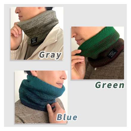 mitas ネックウォーマー ブルー TN-NWGR-BU